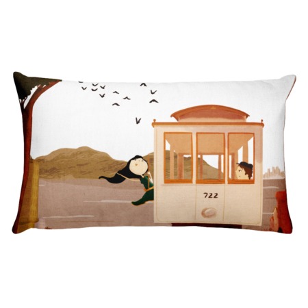 Cable Car Pillow - Image 3