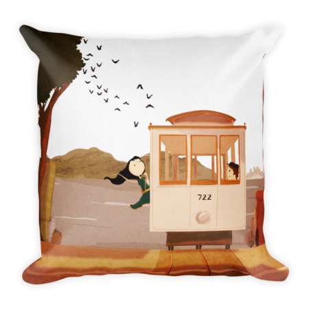 Cable Car Pillow - Image 4